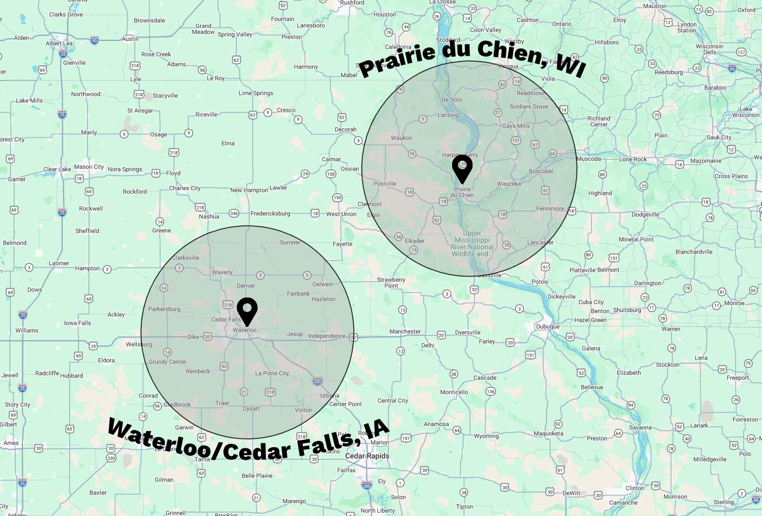 Platinum Pest Services Map (1)